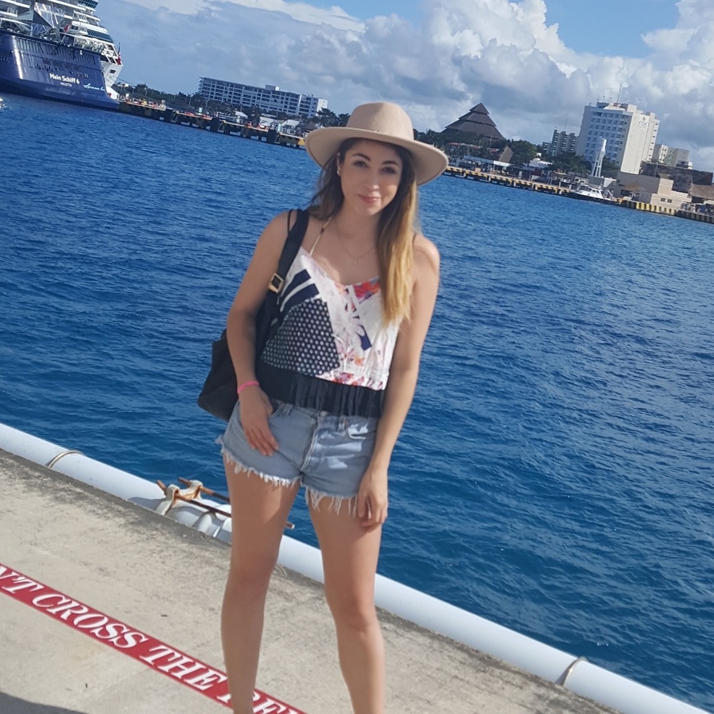 French Connection Multi Print Top